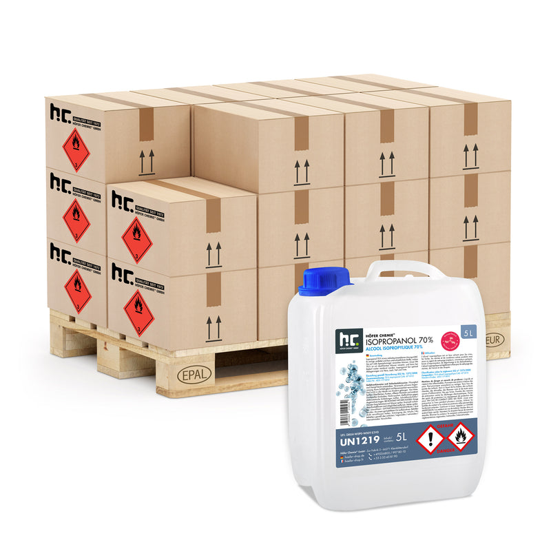 5 L Höfer Chemie® Isopropanol 70% in Kanistern