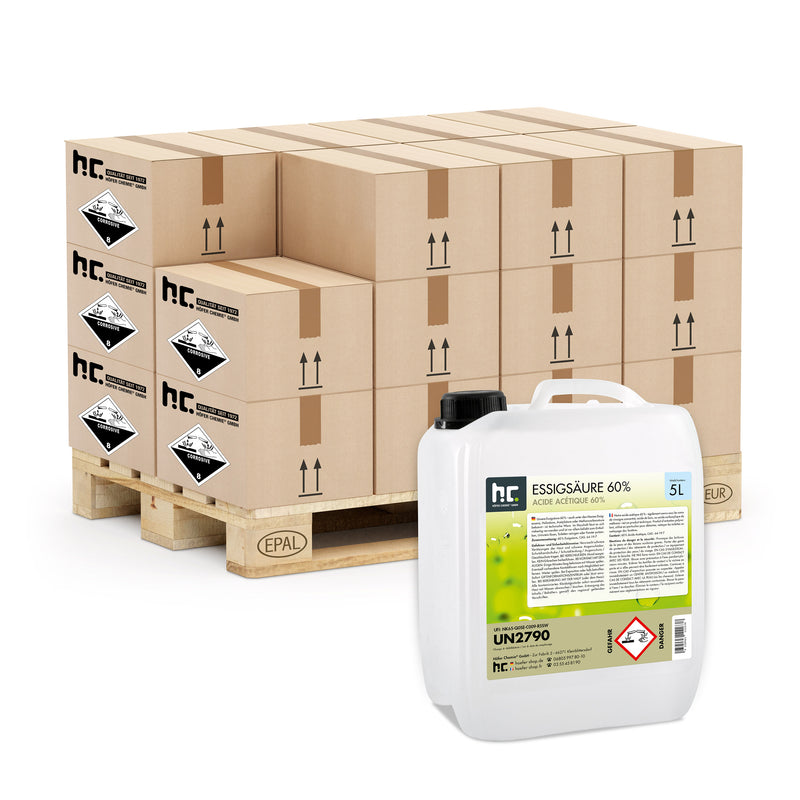 5 L Höfer Chemie® Essigsäure 60% in Kanistern