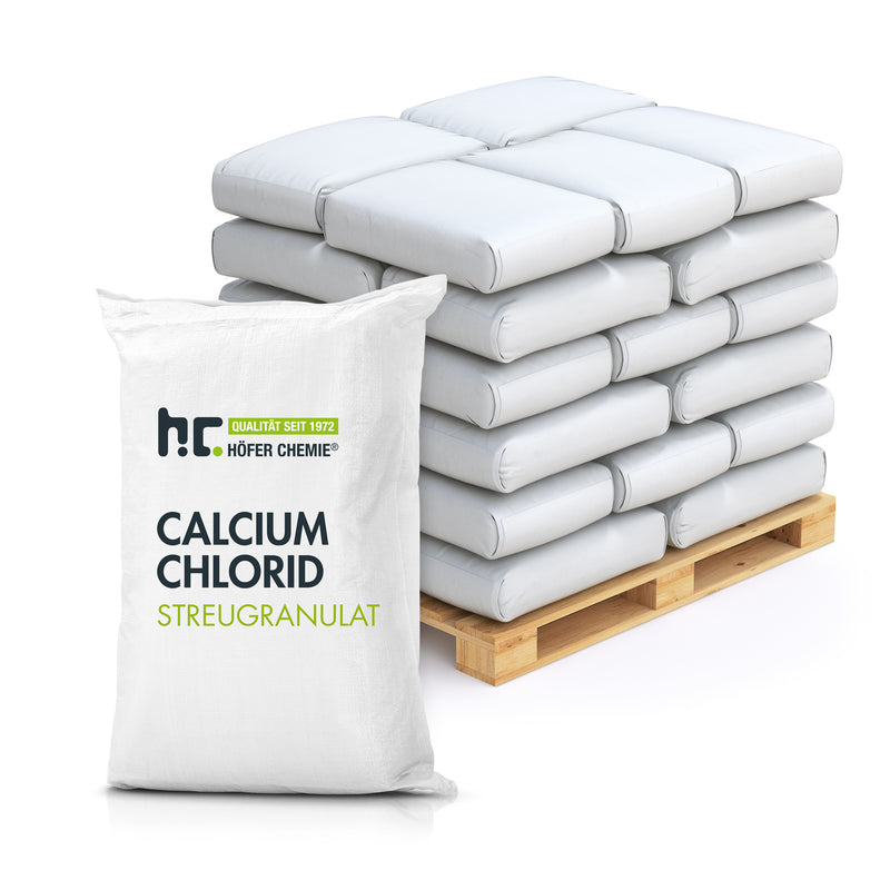 25 kg Höfer Chemie® calciumchloride-strooikorrels/vlokken