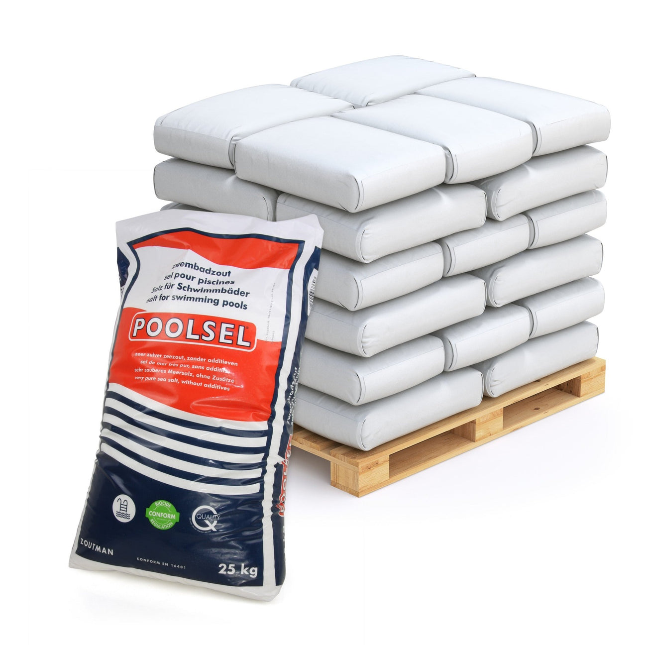 25 kg POOLSEL Meersalz für Salzwasserpools - Höfer Chemie GmbH