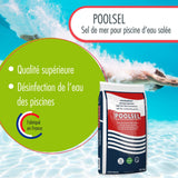 25 kg POOLSEL Meersalz für Salzwasserpools - Höfer Chemie GmbH