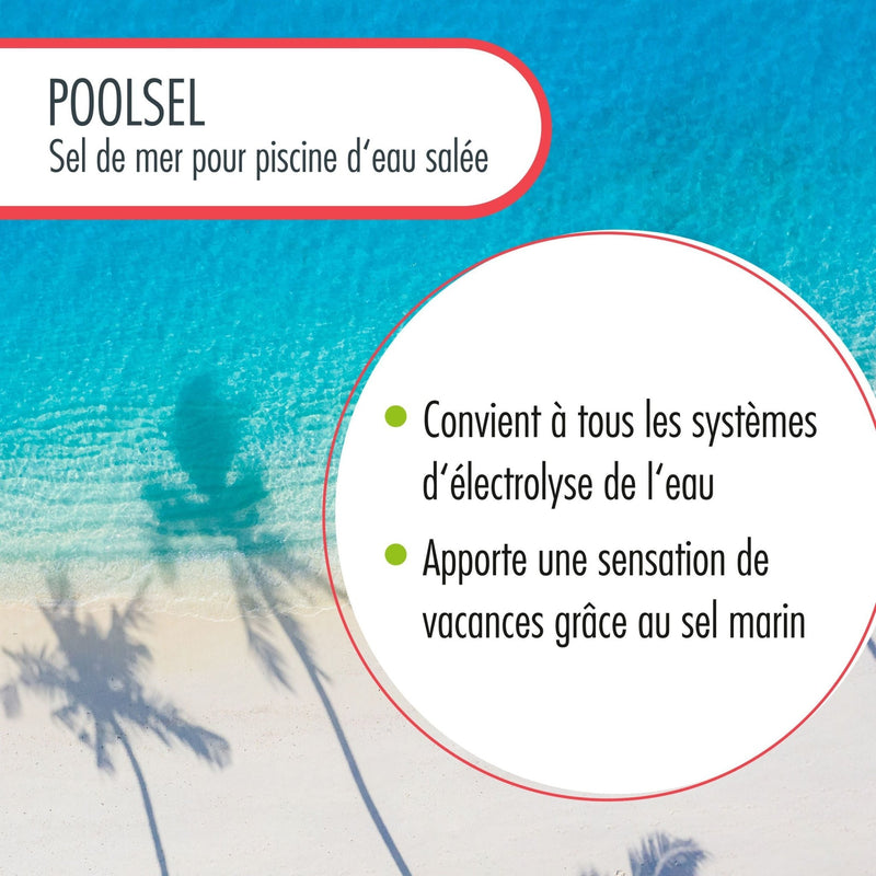 25 kg POOLSEL Meersalz für Salzwasserpools - Höfer Chemie GmbH