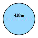 Bâche pour piscine 4,80 m ronde