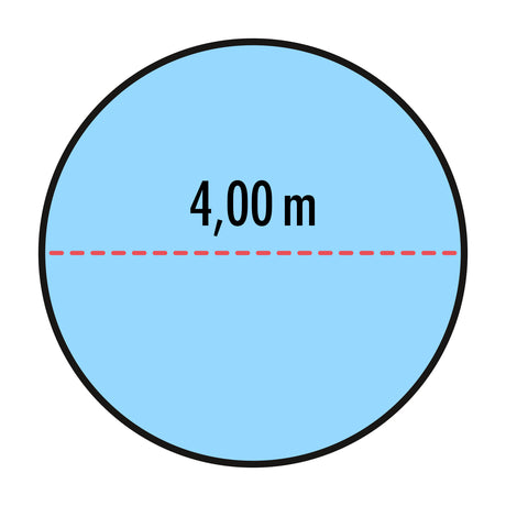 Pool Abdeckplane 4,80 m rund