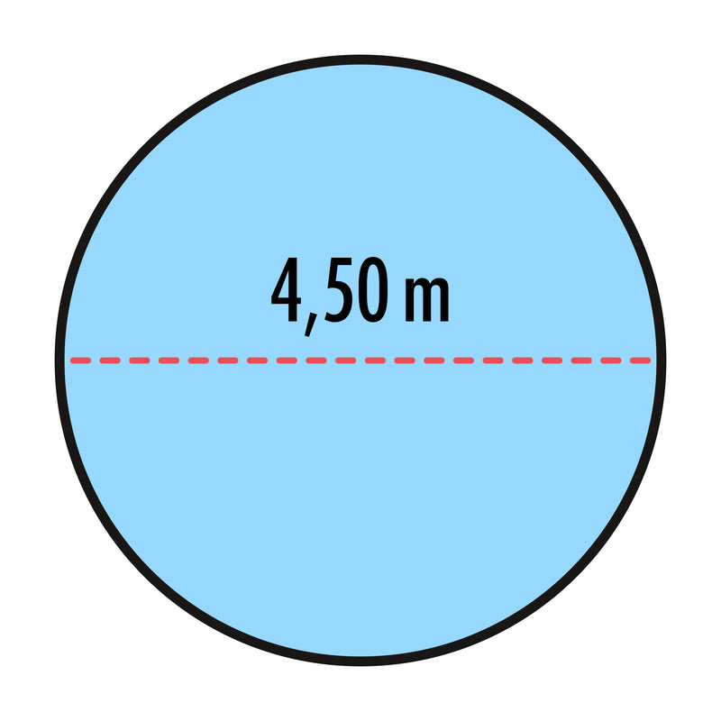 Bâche pour piscine 5,30 m ronde