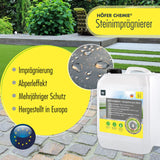 5 L Höfer Chemie® Steinimprägnierung in Kanister