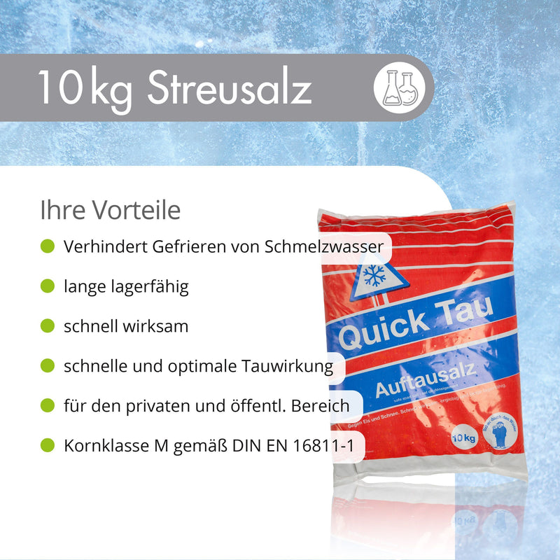 10 kg strooizout korrelklasse M volgens DIN EN 16811-1