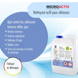 1 L Microactiv® ultrasoonreiniger voor ultrasoonbad in flessen