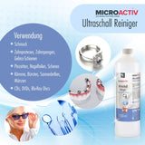 1 L Microactiv® ultrasoonreiniger voor ultrasoonbad in flessen