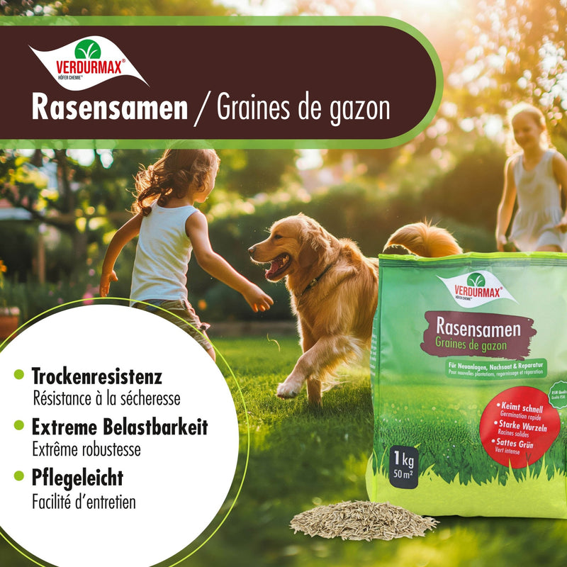 5 kg VERDURMAX® Rasensamen - Höfer Chemie GmbH
