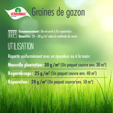 1 kg VERDURMAX® Semences de gazon