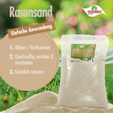 25 kg VERDURMAX® Premium Rasensand 0,3 - 1,5 mm