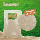 25 kg VERDURMAX® Premium Rasensand 0,3 - 1,5 mm
