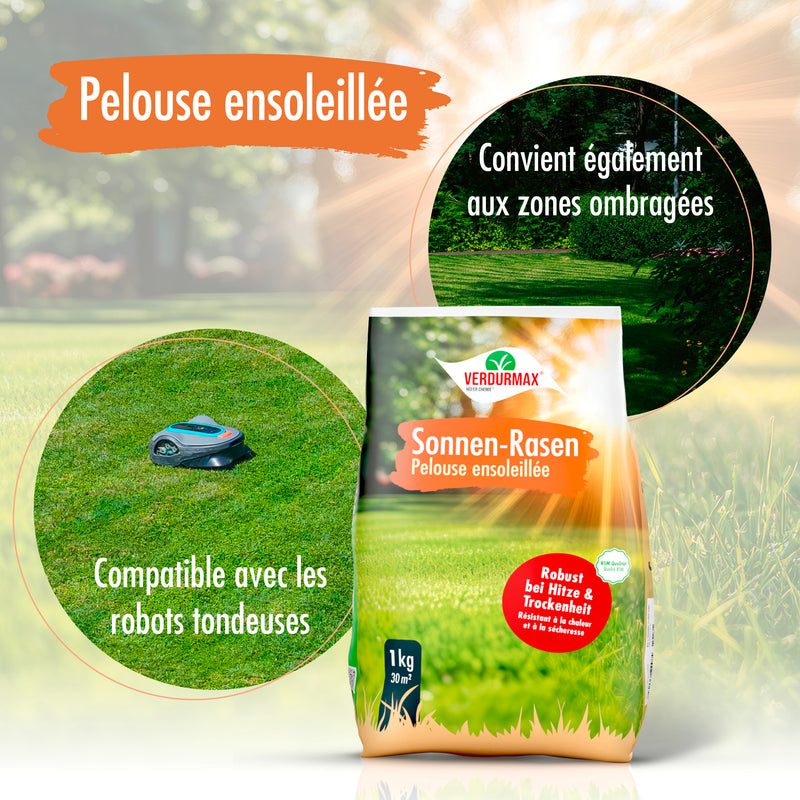1 kg VERDURMAX® Pelouse ensoleillée