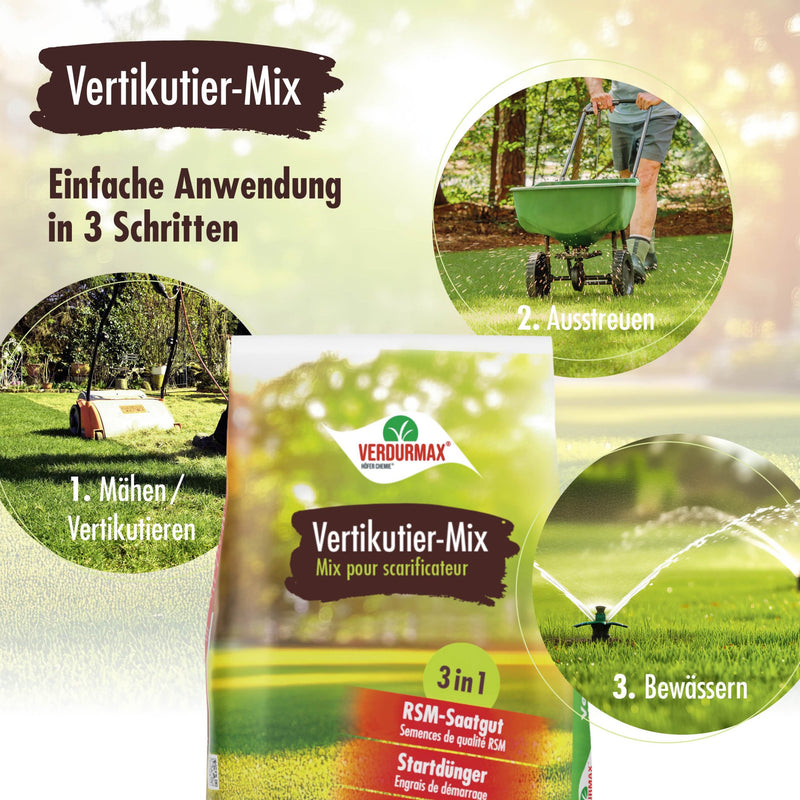 4 kg VERDURMAX® Vertikutier-Mix 3in1