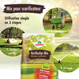 4 kg VERDURMAX® Scarificateur-Mix 3 en 1