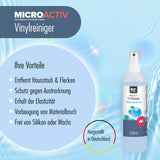 Set conditionneur + nettoyant vinyle Microactiv® en bouteille de 250 ml