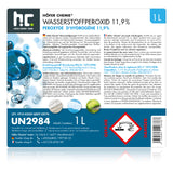 1 L Höfer Chemie® Wasserstoffperoxid 11,9% in Flaschen