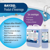1 L BAYZID® Winterfit Überwinterungsmittel für Pools in Flaschen - Höfer Chemie GmbH