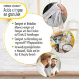 Acide citrique en sac de 25 KG