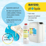 28 kg BAYZID® pH Plus flüssig für Pools in großen Kanistern