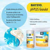 5 kg BAYZID® pH Plus Granulat für den Pool in Eimer